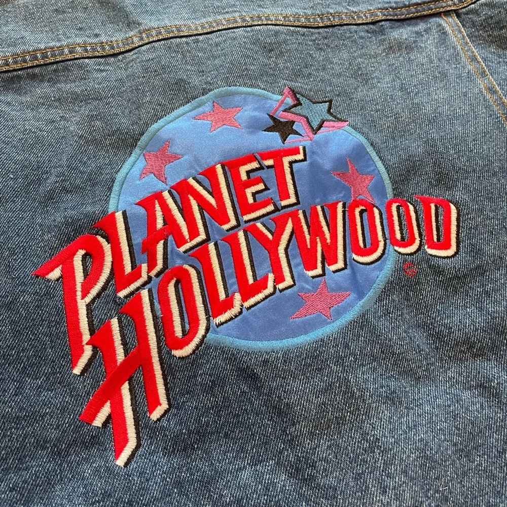 Vintage Planet Hollywood Denim Jacket - Picture 3 of 11